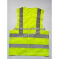 Gilet réfléchissant de CY sécurité haute visibilité jaune CR8001